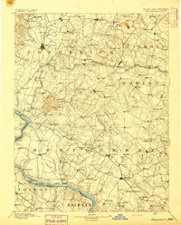 Frederick 1894 topographic map thumbnail