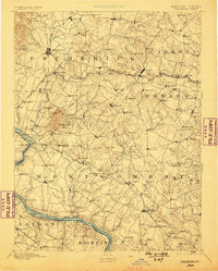 Frederick 1894 topographic map thumbnail