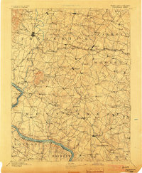 Frederick 1894 topographic map thumbnail