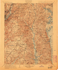 Patuxent topographic map thumbnail