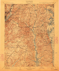 Patuxent 1906 topographic map thumbnail