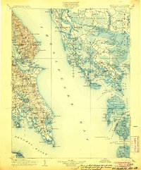 St. Marys 1906 topographic map thumbnail