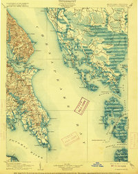 St. Marys 1906 topographic map thumbnail