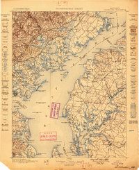 Tolchester 1898 topographic map thumbnail