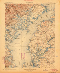 Tolchester 1903 topographic map thumbnail