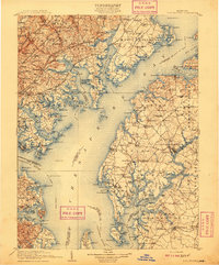 Tolchester topographic map thumbnail