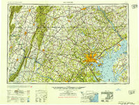 Baltimore 1954 topographic map thumbnail