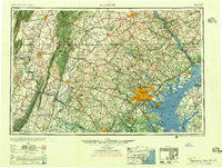 Baltimore 1956 topographic map thumbnail