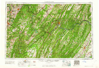 Cumberland 1962 topographic map thumbnail
