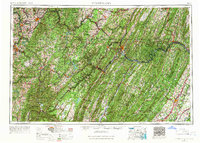 Cumberland 1956 topographic map thumbnail
