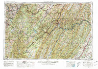 Cumberland 1956 topographic map thumbnail