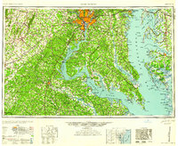 Washington 1961 topographic map thumbnail