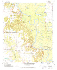 Aberdeen 1968 topographic map thumbnail
