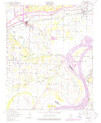 Alma 1948 topographic map thumbnail
