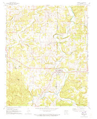 Alpena 1972 topographic map thumbnail