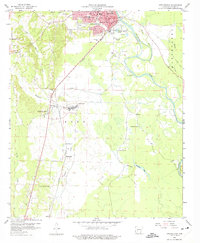 Arkadelphia 1959 topographic map thumbnail