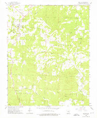 Ash Flat 1962 topographic map thumbnail