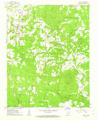 Ash Flat 1962 topographic map preview