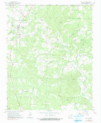Ash Flat 1962 topographic map thumbnail