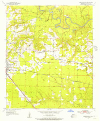 Ashdown East 1950 topographic map thumbnail