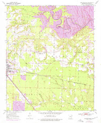 Ashdown East 1950 topographic map thumbnail