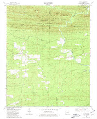 Athens 1980 topographic map thumbnail