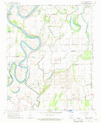 Augusta NE 1967 topographic map thumbnail