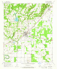 Bald Knob 1965 topographic map thumbnail