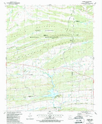Barber 1987 topographic map thumbnail