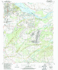 Barling 1987 topographic map thumbnail