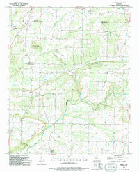 Barney 1994 topographic map thumbnail