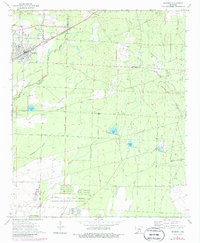Bearden 1973 topographic map thumbnail