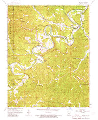 Beaver 1957 topographic map preview