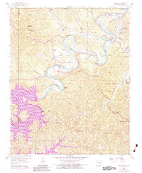 Beaver 1957 topographic map preview