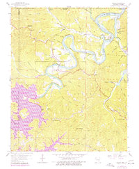 Beaver 1957 topographic map preview