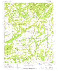 Bee Branch 1961 topographic map thumbnail