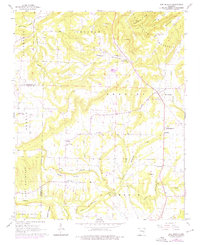 Bee Branch 1961 topographic map thumbnail