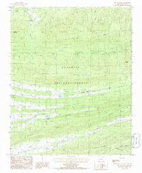 Bee Mountain 1985 topographic map thumbnail