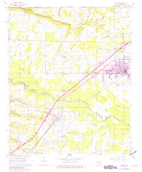 Beebe 1963 topographic map thumbnail