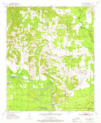 Ben Lomond 1950 topographic map thumbnail