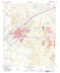 Benton 1974 topographic map thumbnail