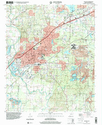 Benton 1994 topographic map thumbnail