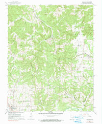 Bergman 1967 topographic map thumbnail