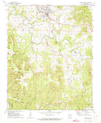 Berryville 1972 topographic map thumbnail