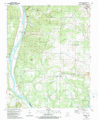 Bethesda 1989 topographic map thumbnail
