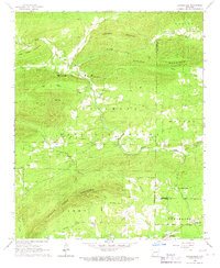 Bonnerdale 1966 topographic map thumbnail