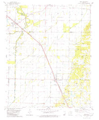 Bono 1980 topographic map thumbnail