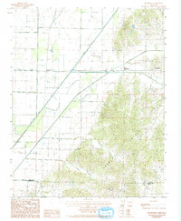 Boydsville 1984 topographic map thumbnail
