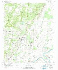 Bradford 1968 topographic map thumbnail