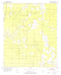 Bradley NE 1952 topographic map thumbnail